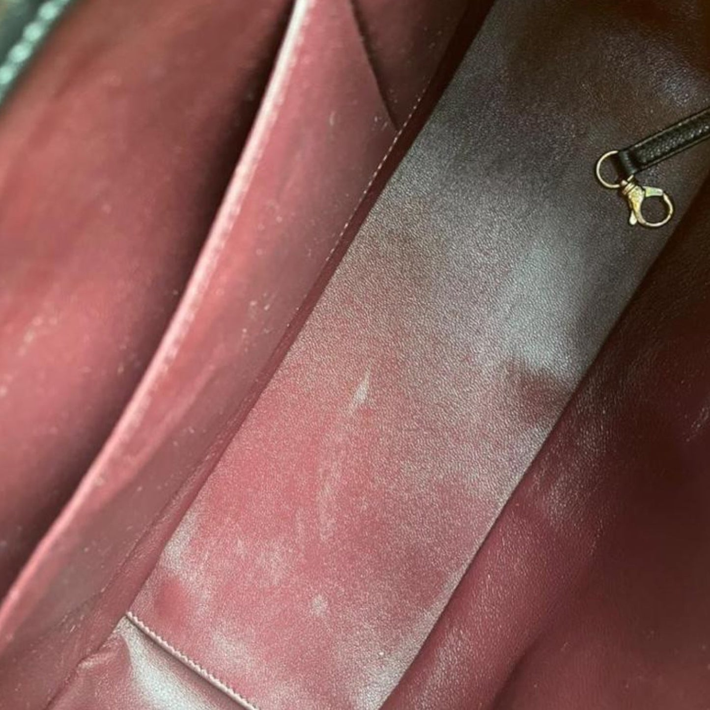 Business Affinity Shopping Tote Caviar Black GHW