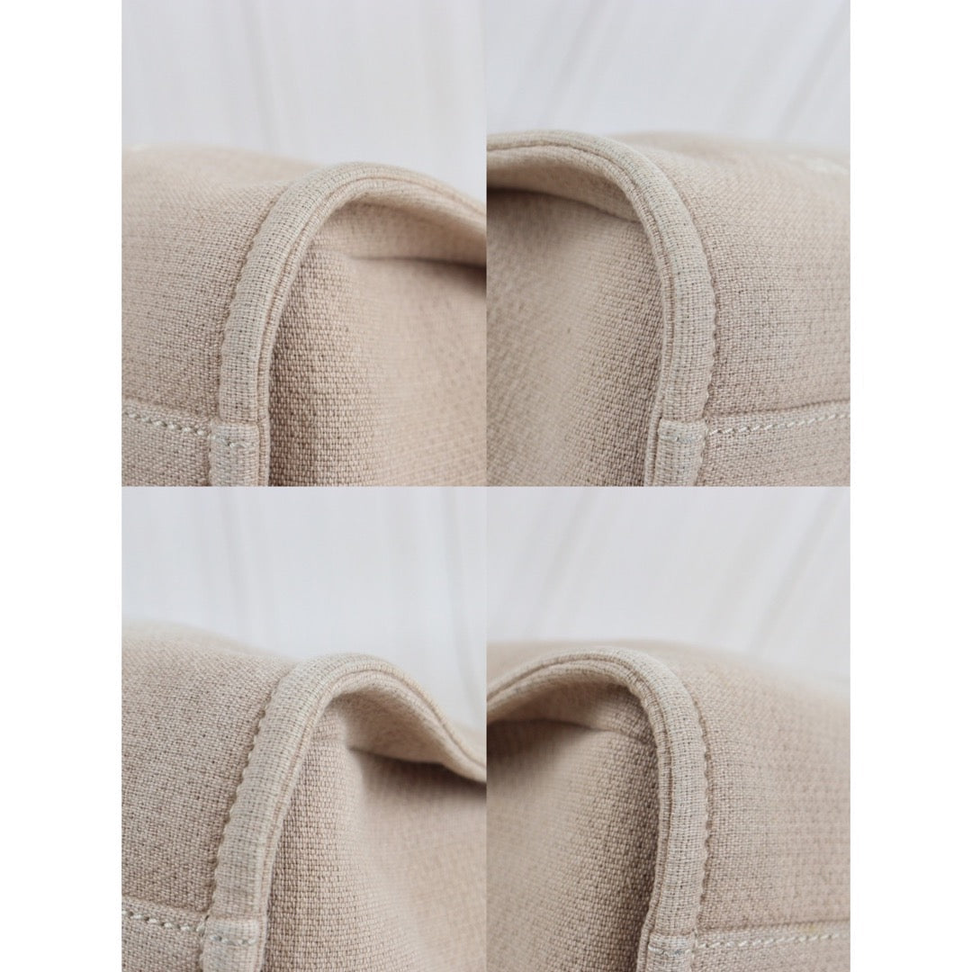 Rank A ｜ CHANEL Canvas Deauville 34 Tote ShoulderBag ｜V23062952