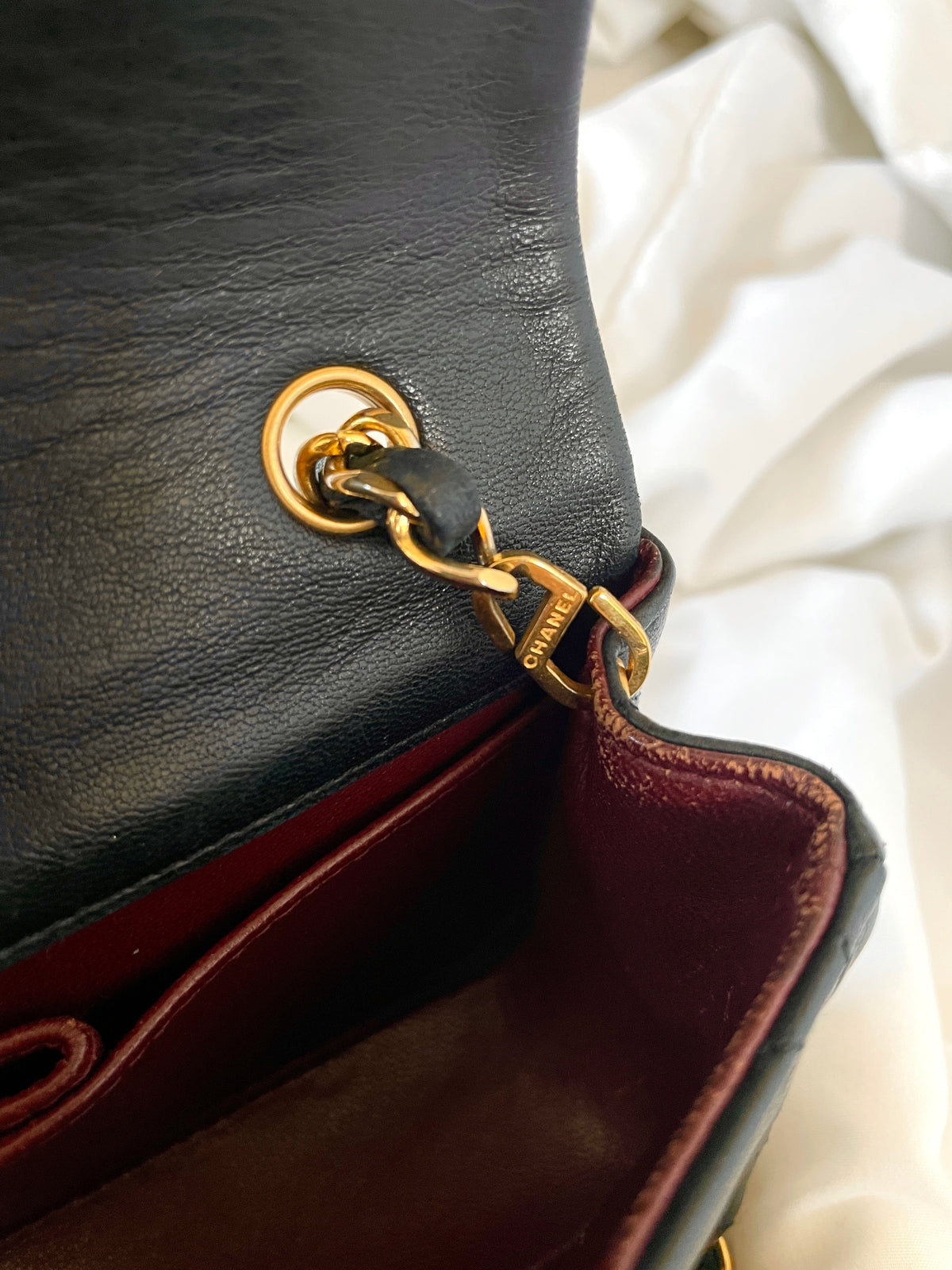 Chanel Mini Lambskin Full Flap