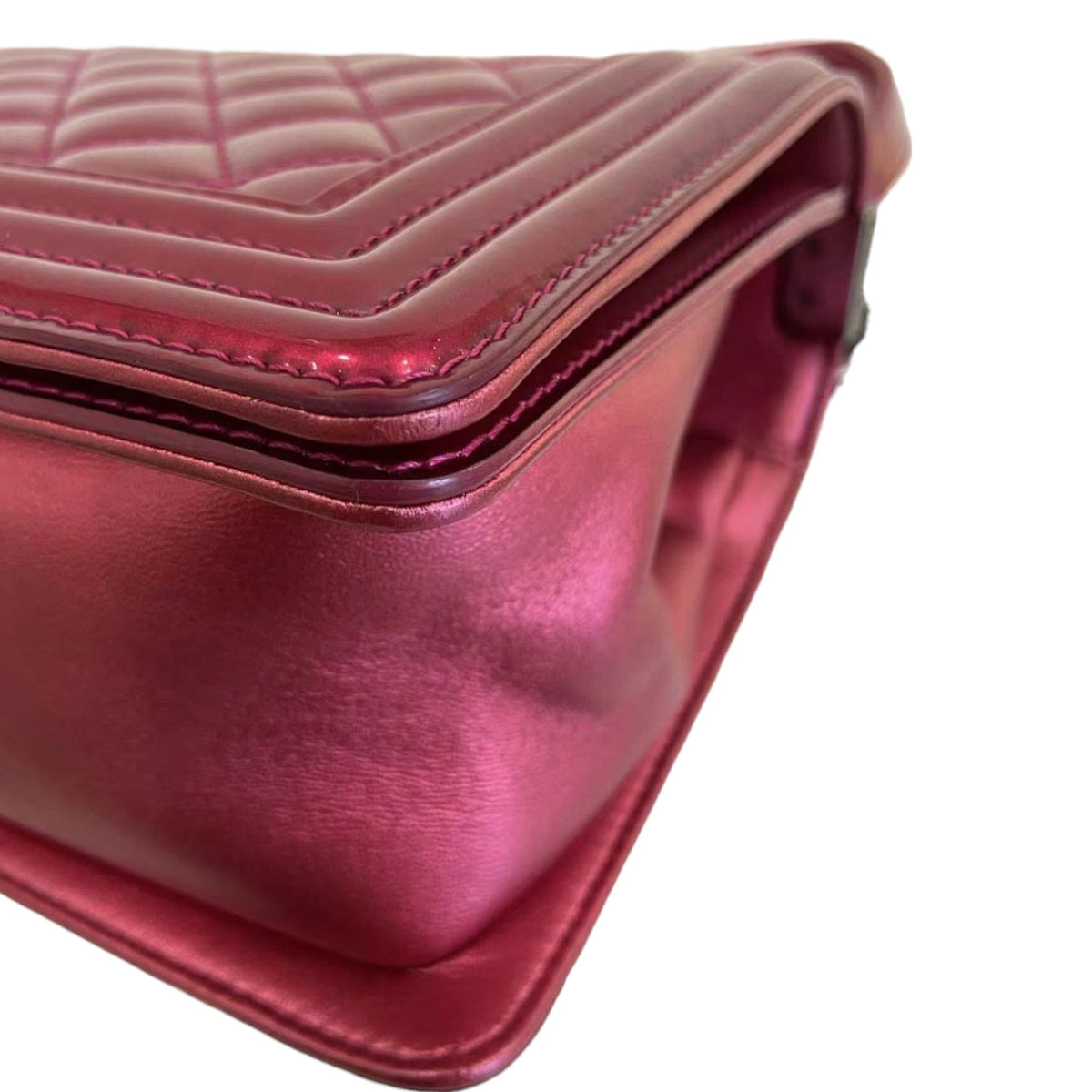 Old Medium Boy Patent Pink SHW