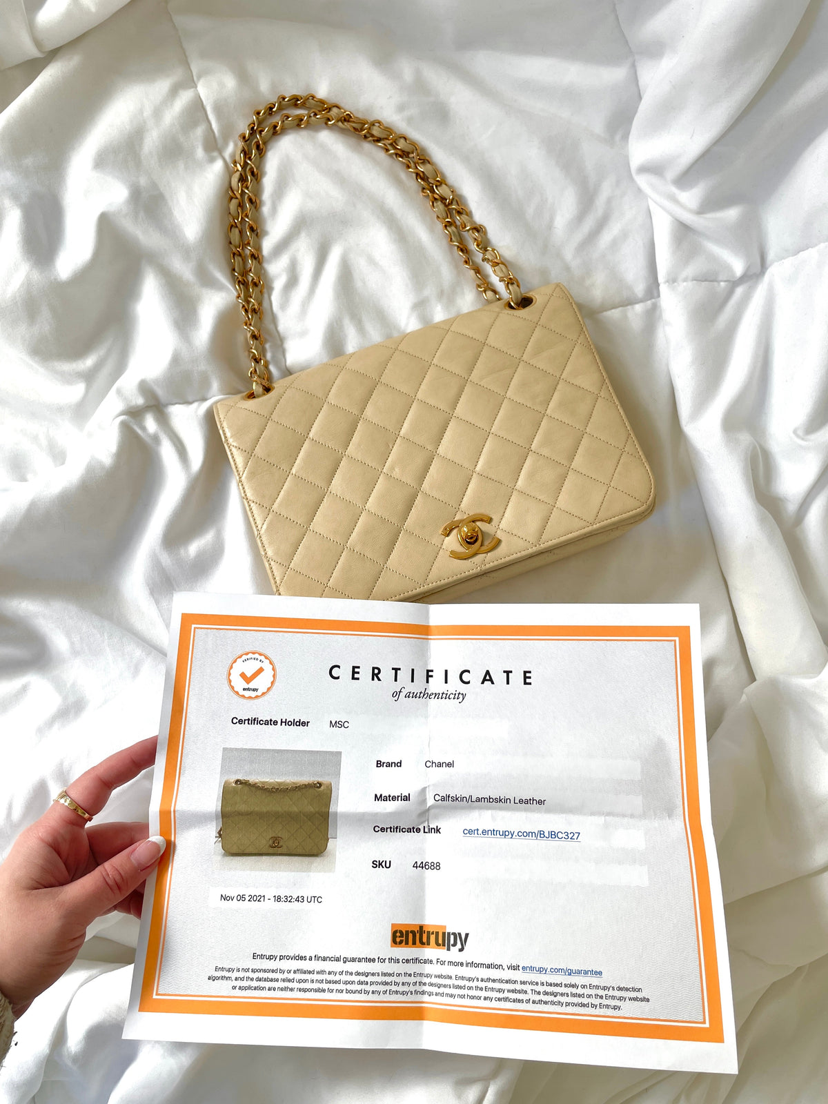 Chanel Medium Turnlock Full Flap Bag