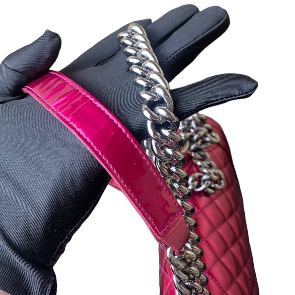 Old Medium Boy Patent Pink SHW