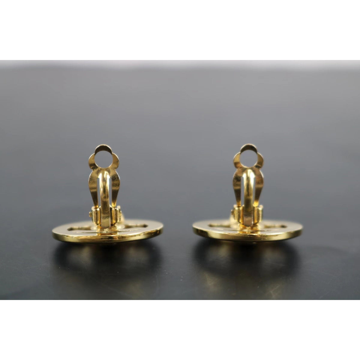 Rank SA ｜CHANEL Coco Mark Earrings 18k Gold Plated ｜052802