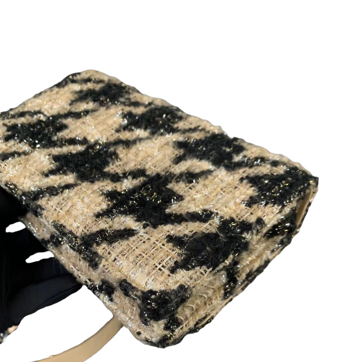 19 Houndstooth Tweed WOC with Coin Purse MHW