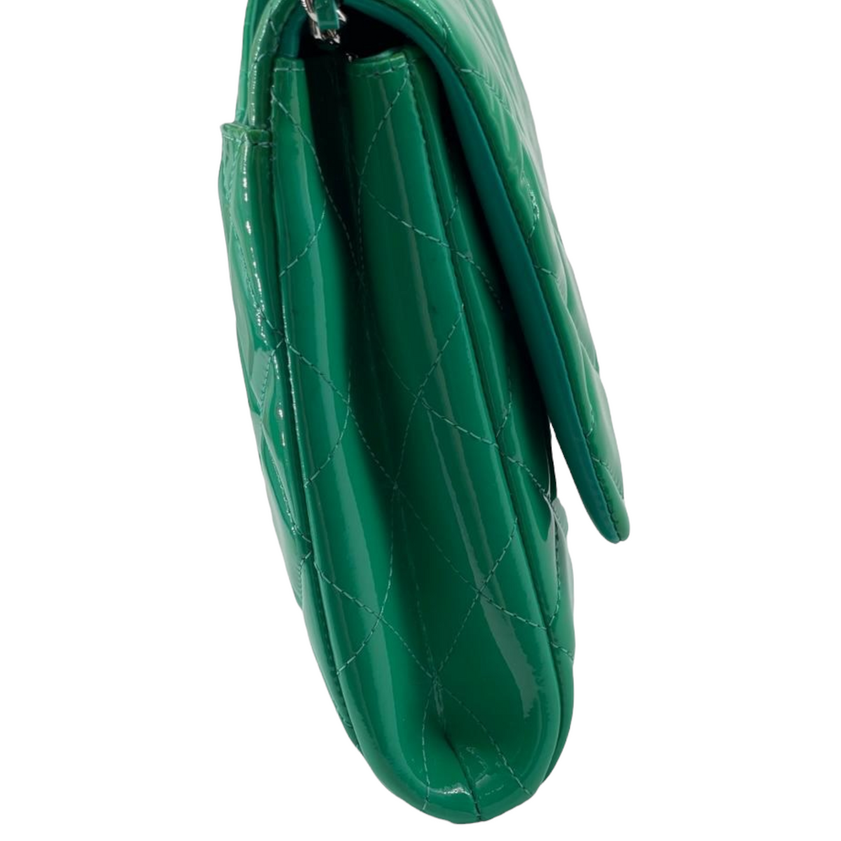 Timeless Clutch Patent Green SHW