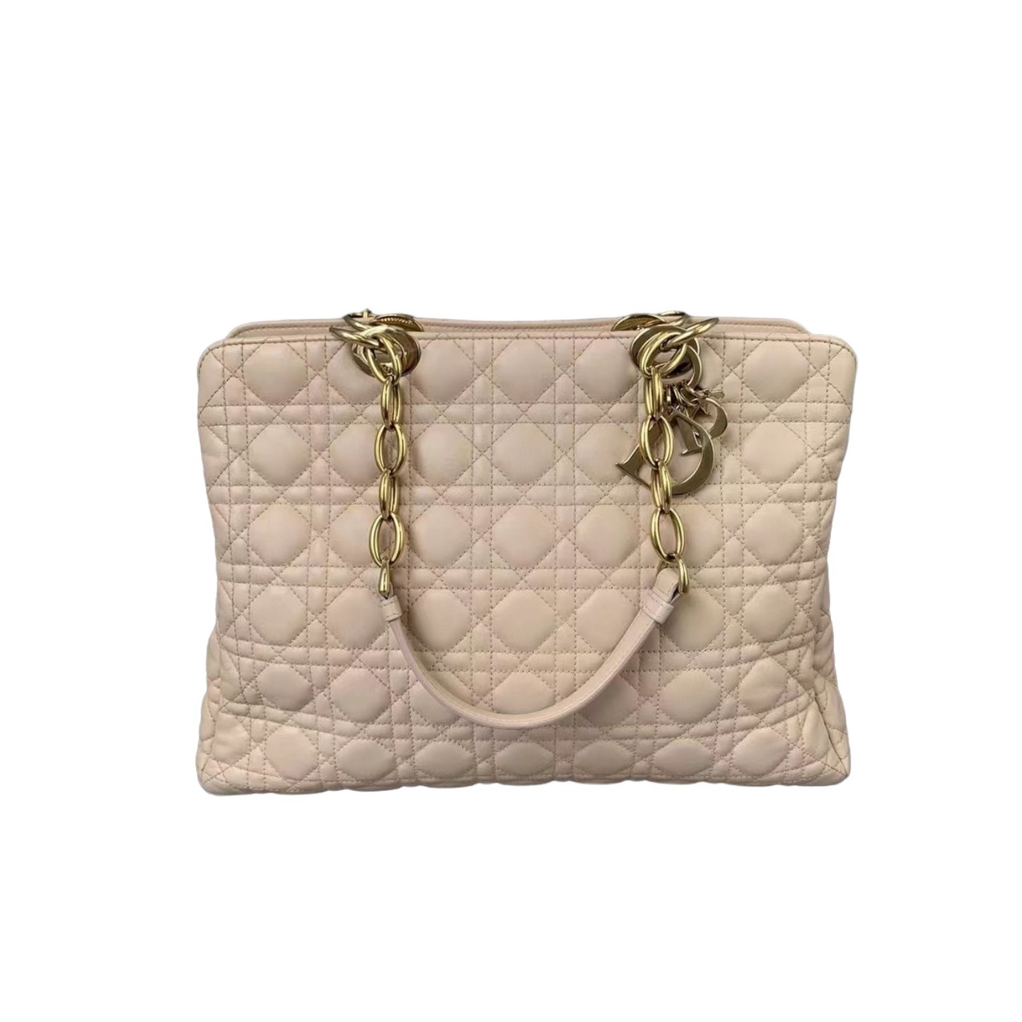 Soft Tote Cannage Pink GHW