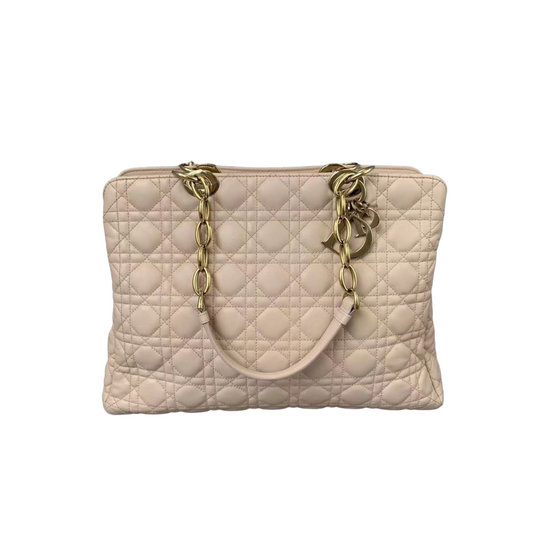 Soft Tote Cannage Pink GHW