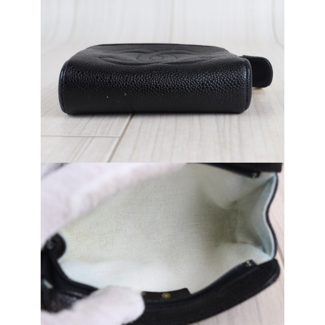 Rank AB ｜Chanel Caviar Skin Pouch｜V23070711