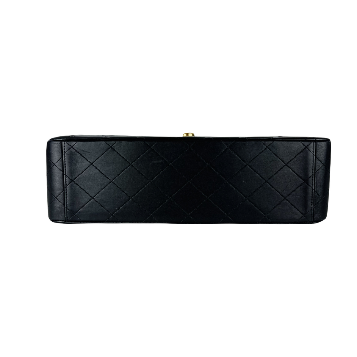 Jumbo XL Flap Lambskin Leather Black GHW