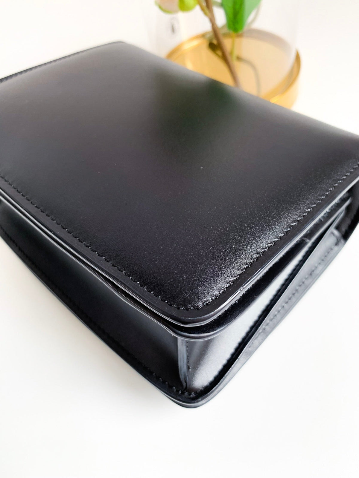 Celine Small Black Calfskin Box Bag⁣ ⁣⁣⁣⁣⁣⁣⁣⁣⁣⁣