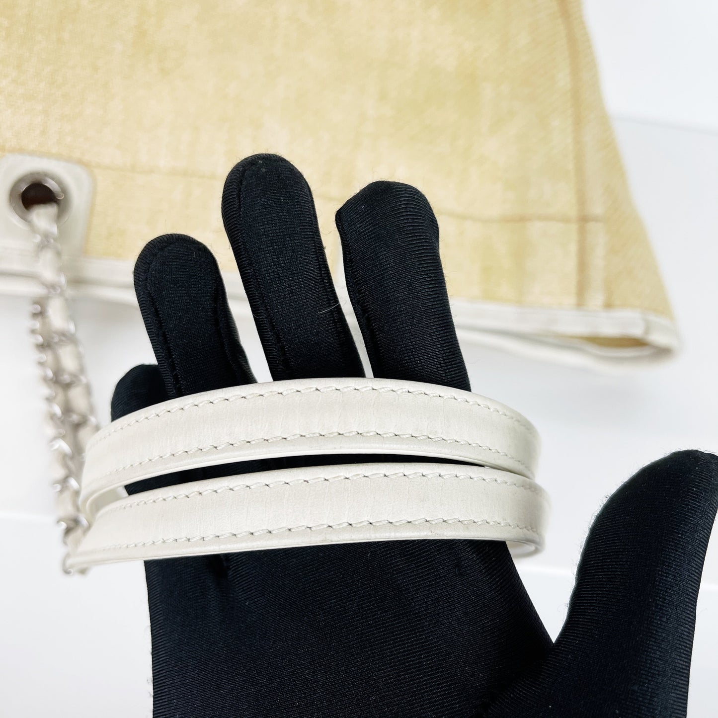 Deauville Medium Canvas Tote Yellow SHW