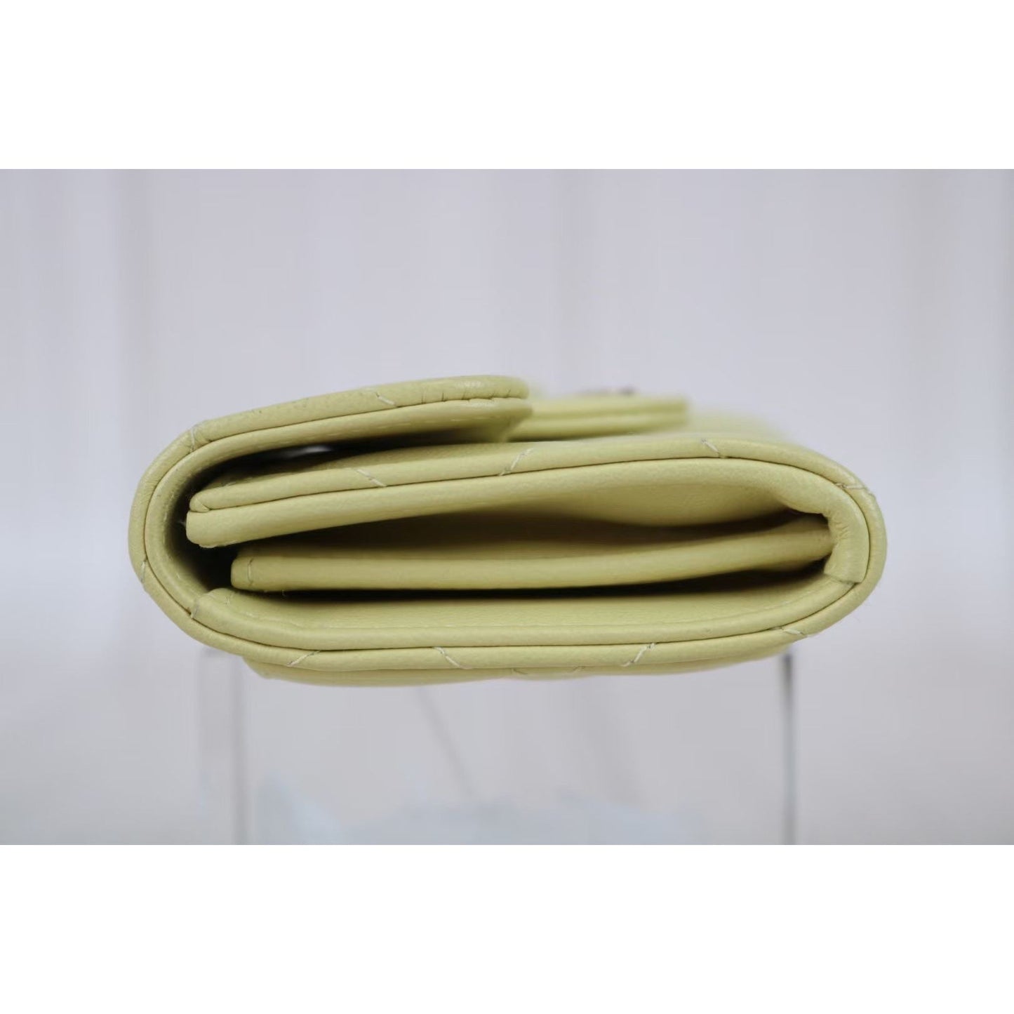 Rank S ｜ CHANEL Lamb Leather Wallet ｜021406