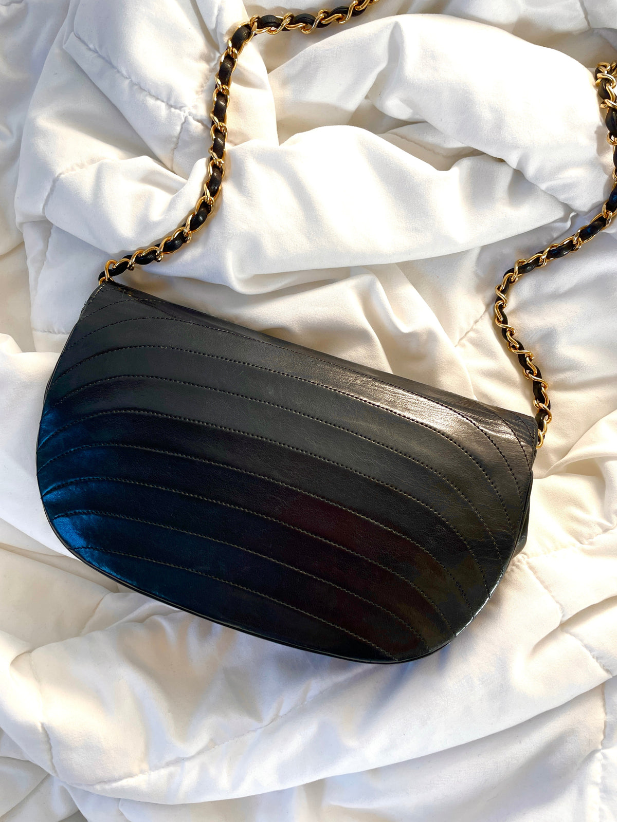 Chanel Small Crescent Flap