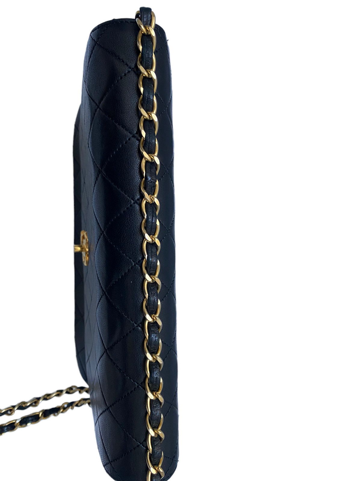 Chanel vintage black quilted flap Bag