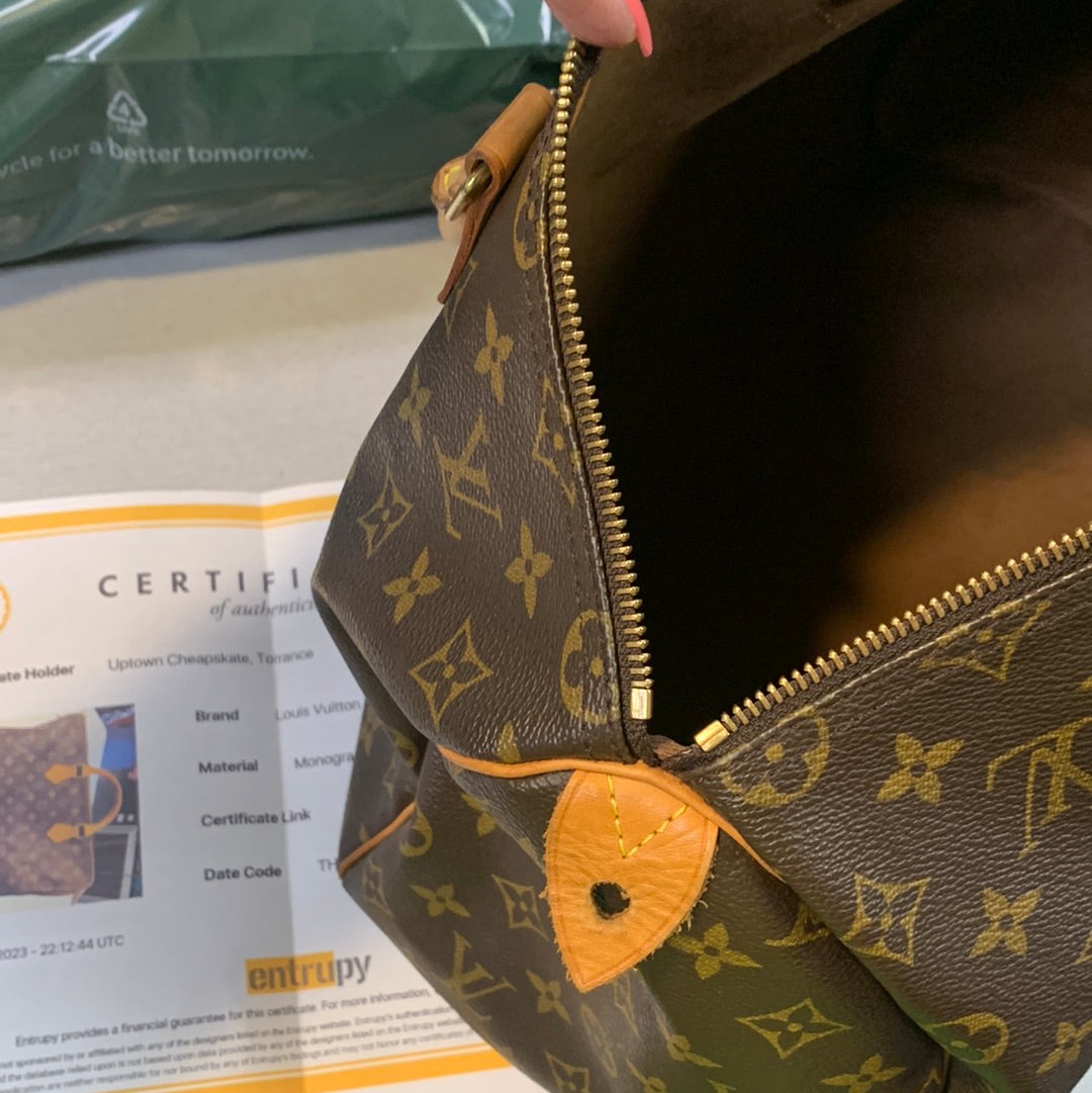 Louis Vuitton Monogram Speedy 35