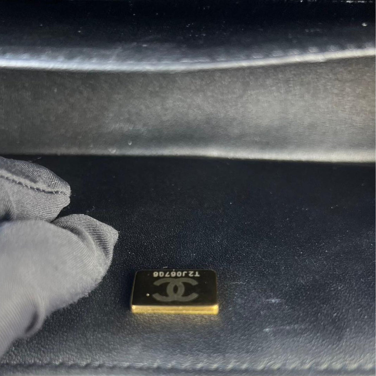 Boy Old Medium Caviar Black GHW