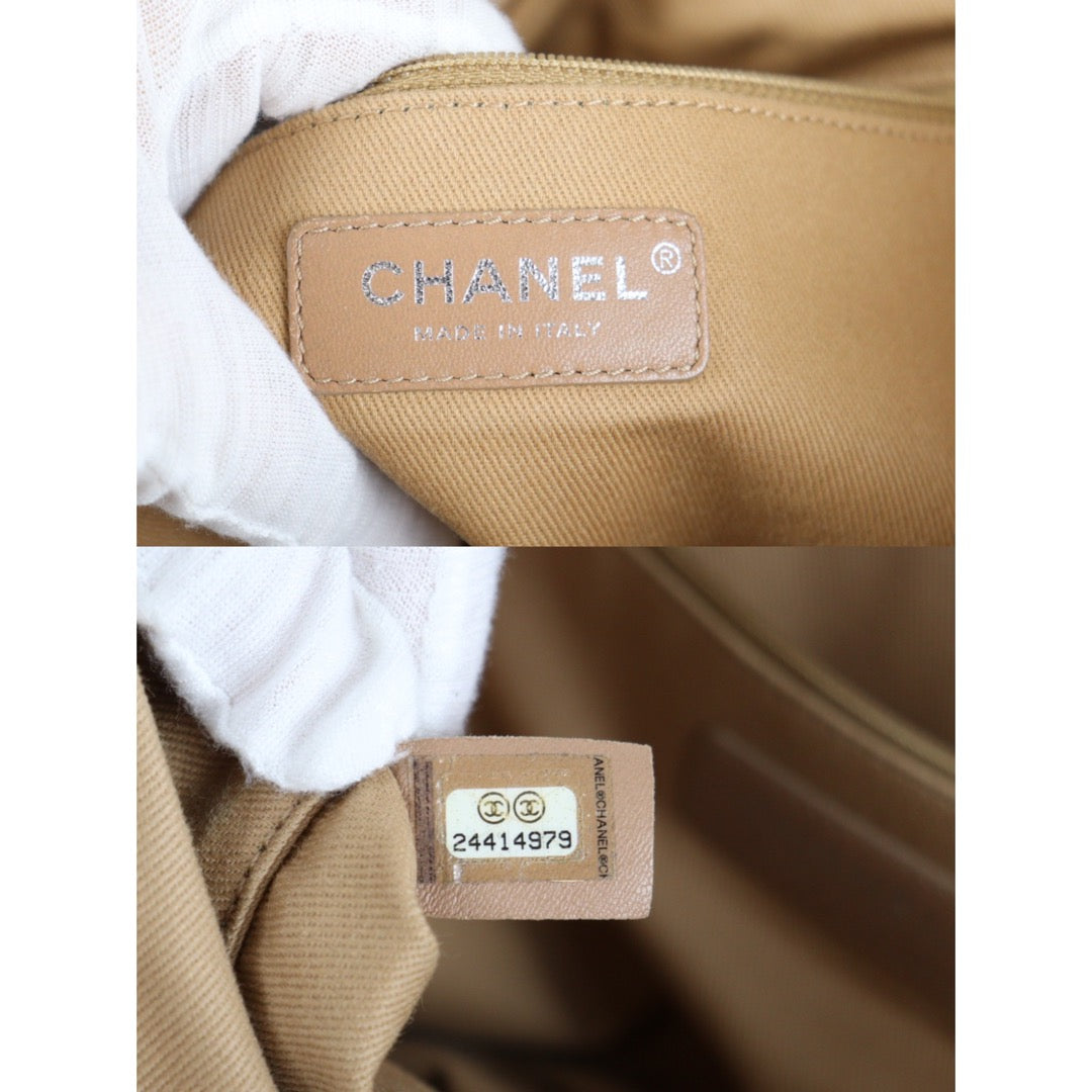 Rank A ｜ CHANEL Canvas Deauville 34 Tote ShoulderBag ｜V23062952