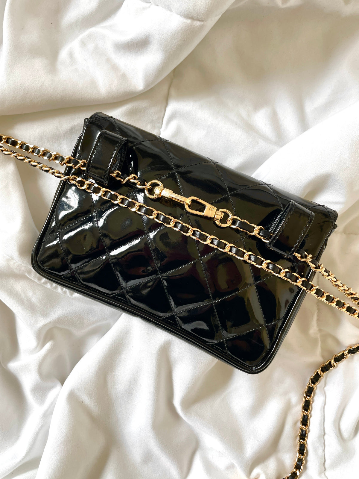 Chanel Patent Leather Bum Bag