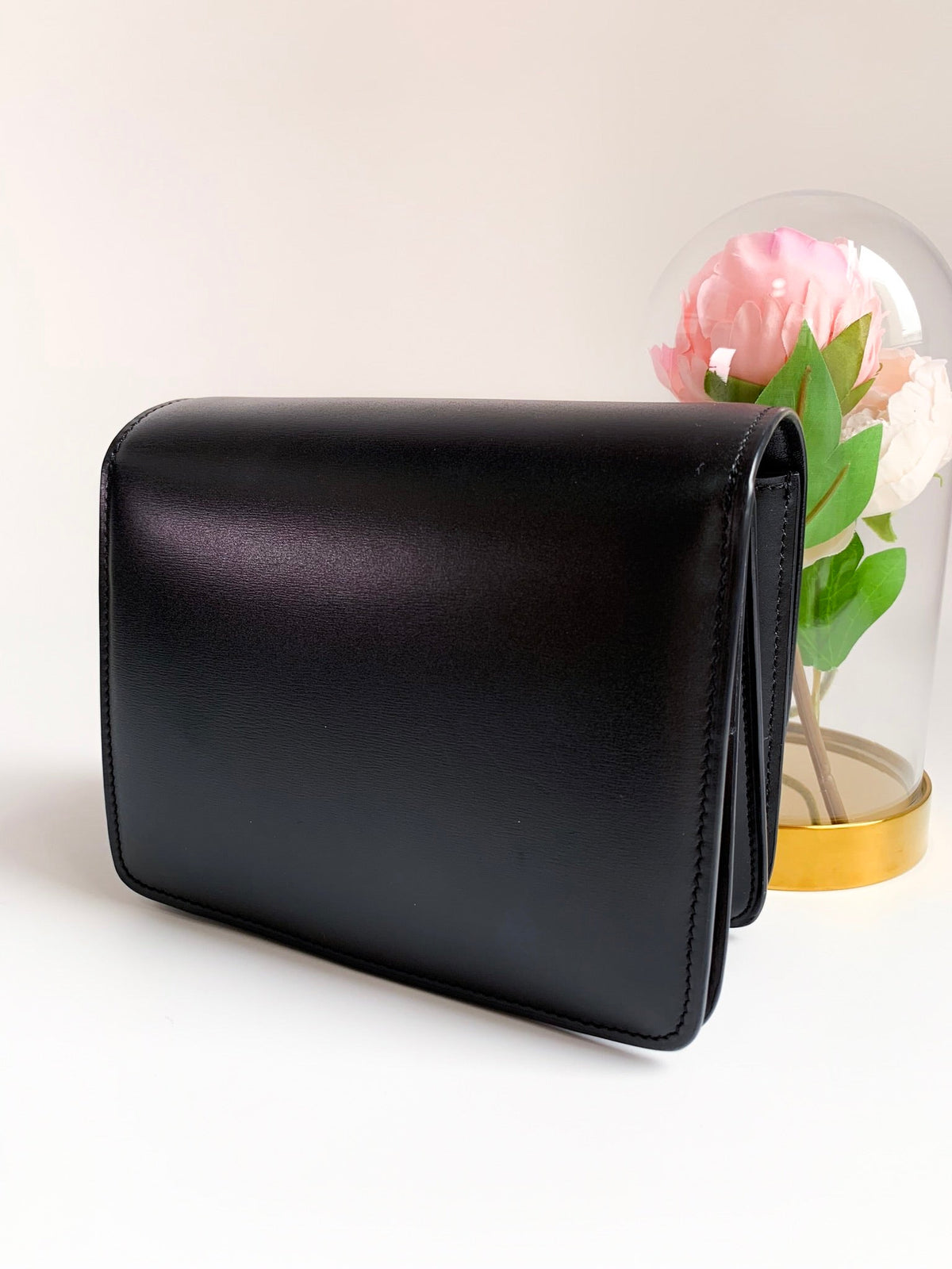 Celine Small Black Calfskin Box Bag⁣ ⁣⁣⁣⁣⁣⁣⁣⁣⁣⁣
