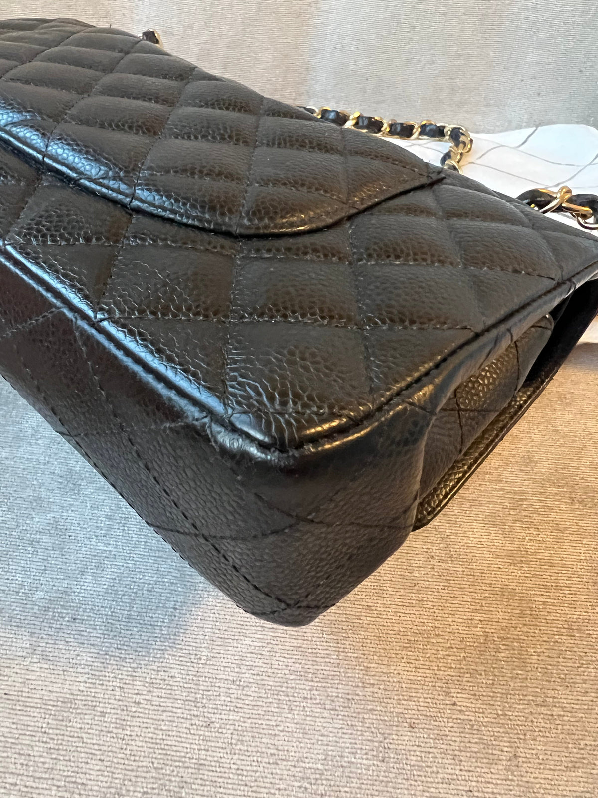Chanel Medium Classic Flap in Black Caviar