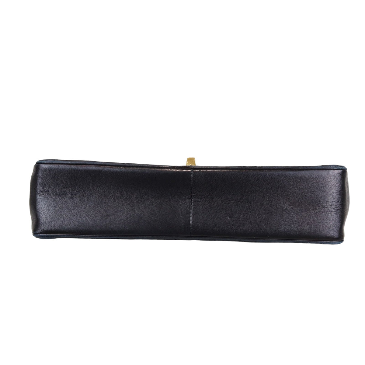 Mademoiselle Vintage Double Flap Medium Black GHW