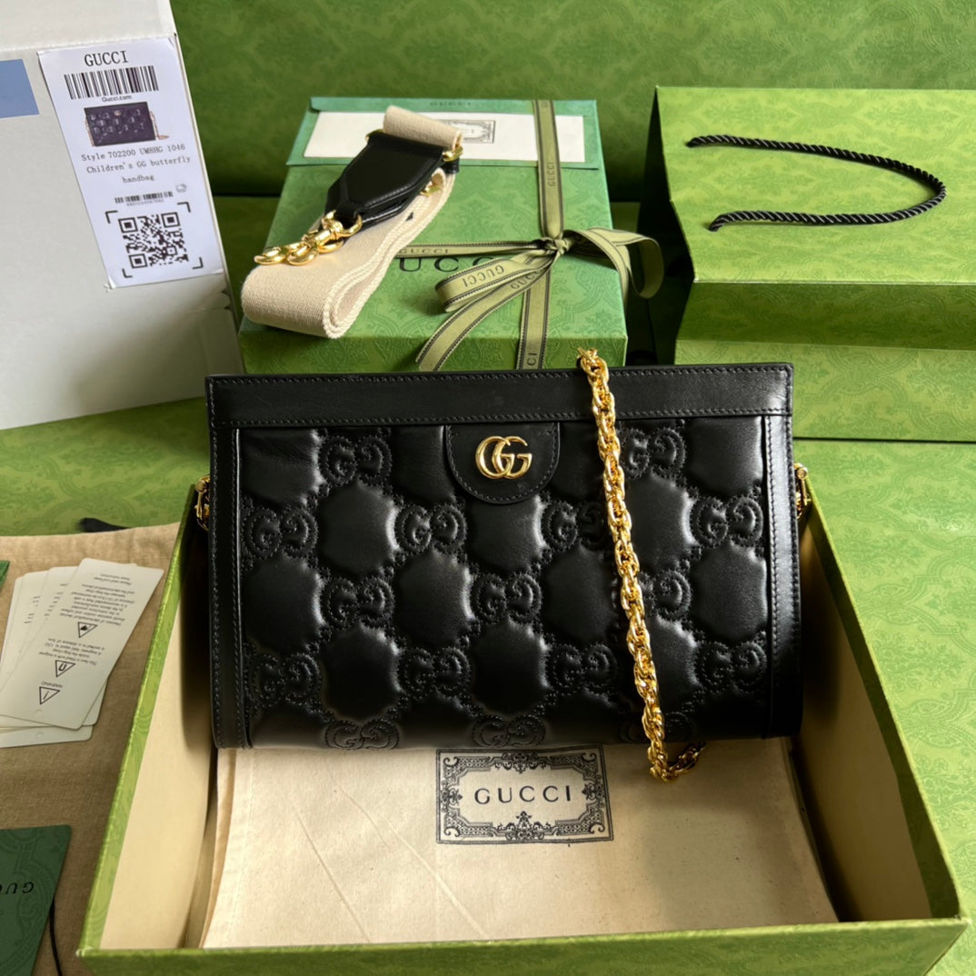 Gucci GG  Matelasse Leather Shoulder Bag