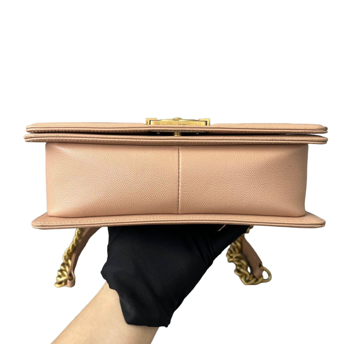Caviar Boy Old Medium Beige GHW
