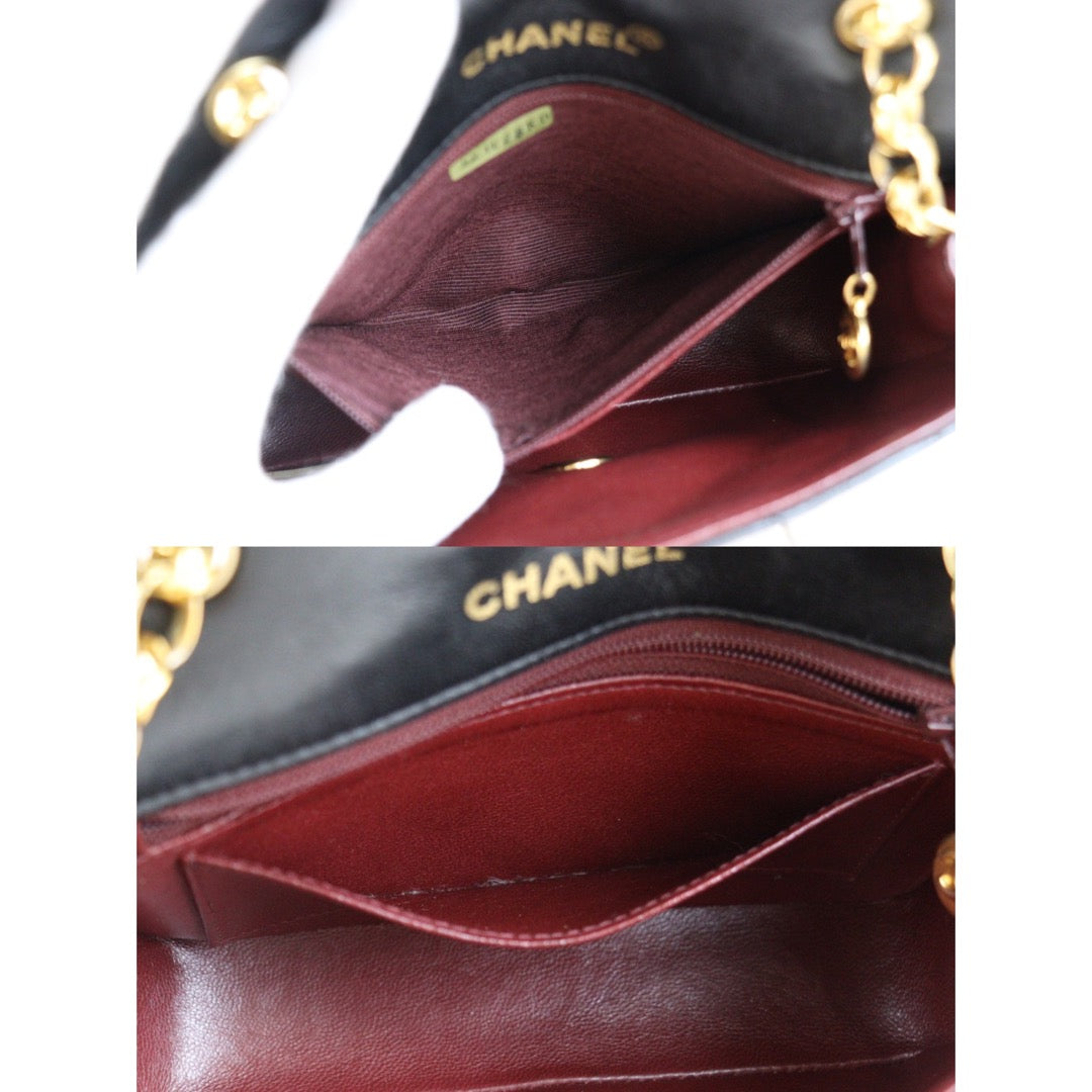Rank AB ｜ CHANEL Matrass Lamb Leather Chain Shoulder Bag｜23042211