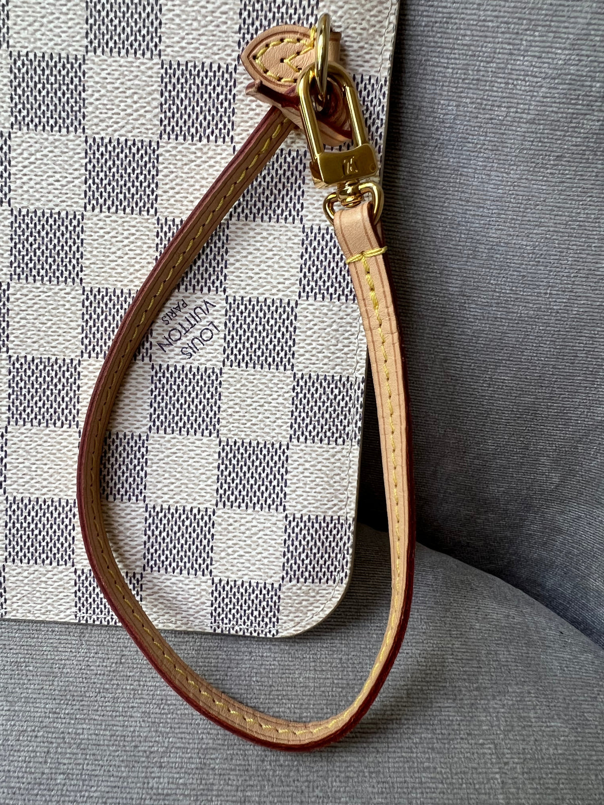 Louis Vuitton Pouch (from Neverfull) in Damier Azur