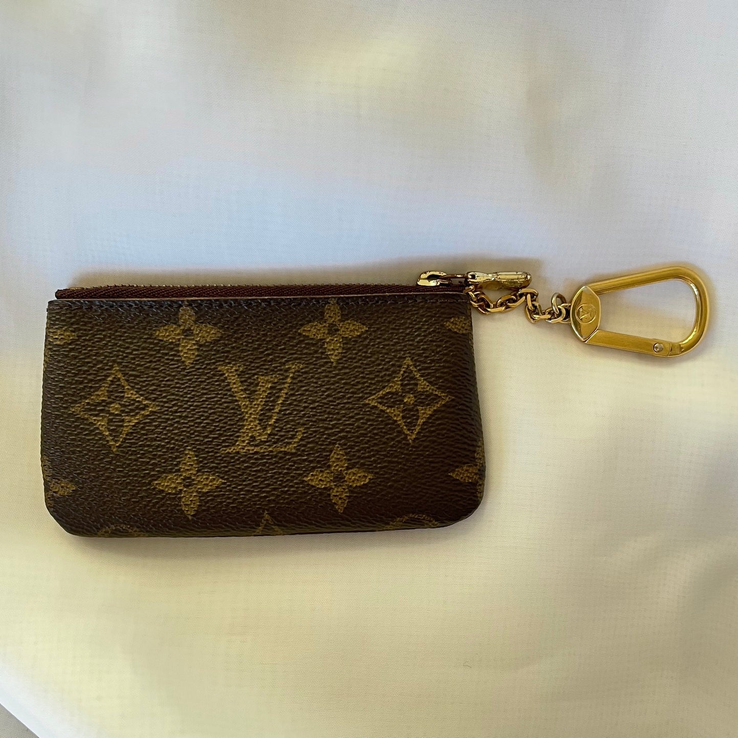 Louis Vuitton Monogram Pochette Cles Coin Case