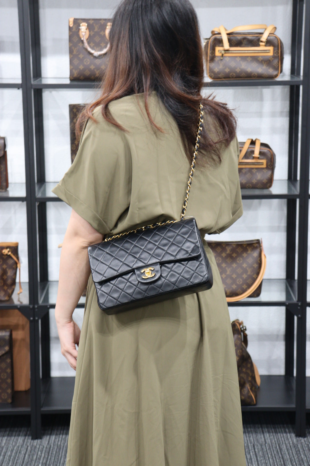 Rank AB ｜ CHANEL Matrasse Double Flap 25 Shoulder Bag ｜23052501