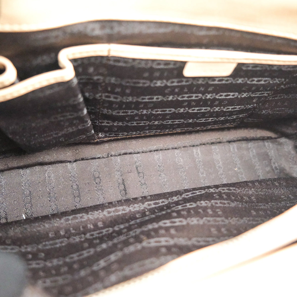 Céline Cream Boogie Handbag Vintage