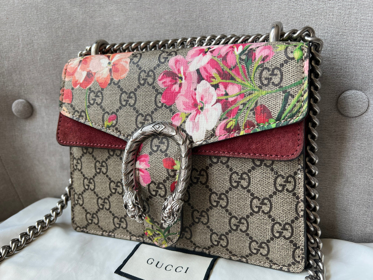 Gucci Dionysus GG Blooms Mini Shoulder Bag