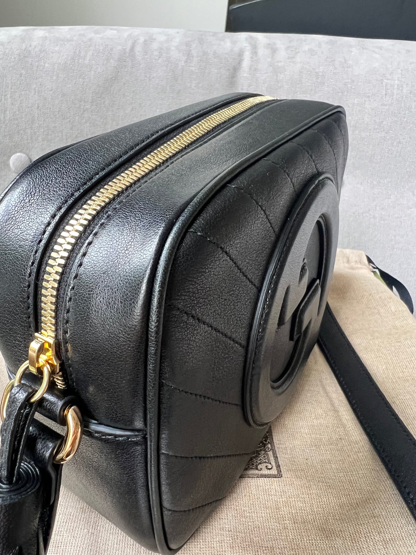 Gucci Black Small Blondie Shoulder Bag