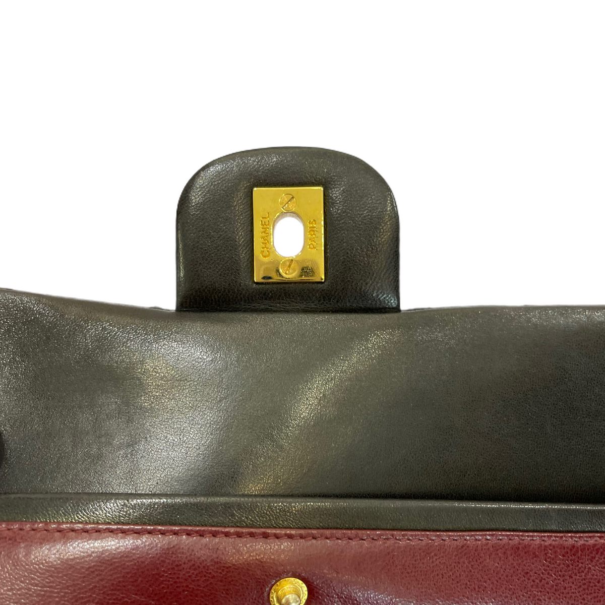 Vintage Classic Flap Medium Lambskin Black GHW