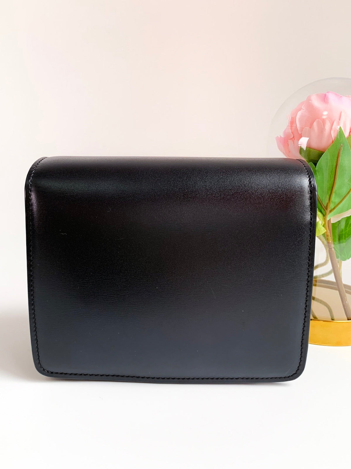 Celine Small Black Calfskin Box Bag⁣ ⁣⁣⁣⁣⁣⁣⁣⁣⁣⁣