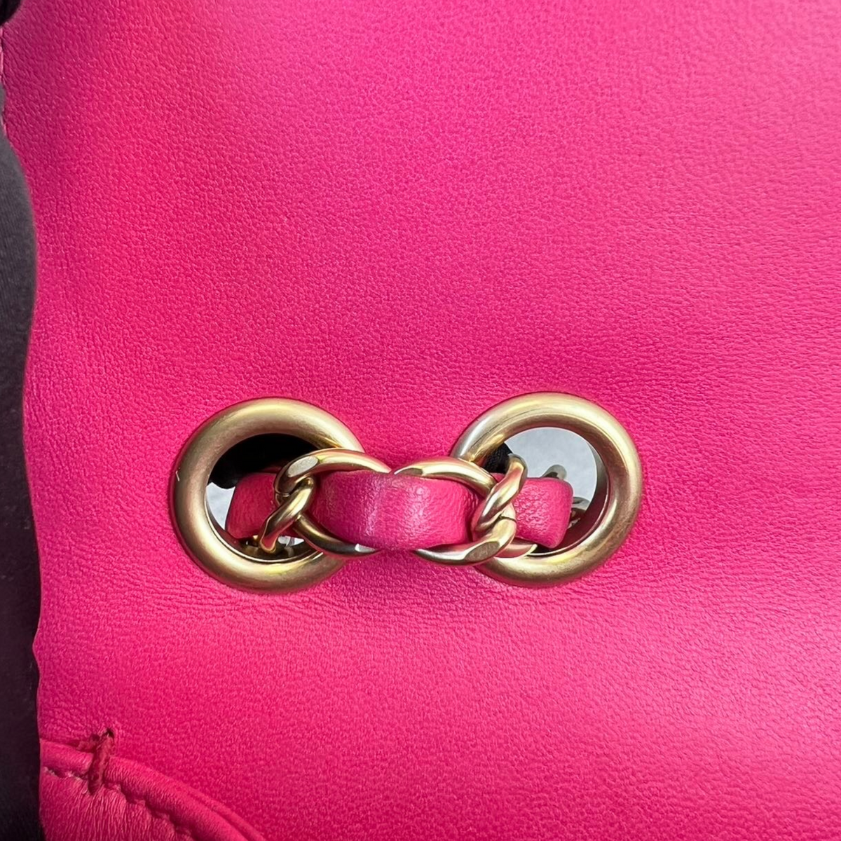 Mademoiselle Chic Mini Pink Lambskin GHW