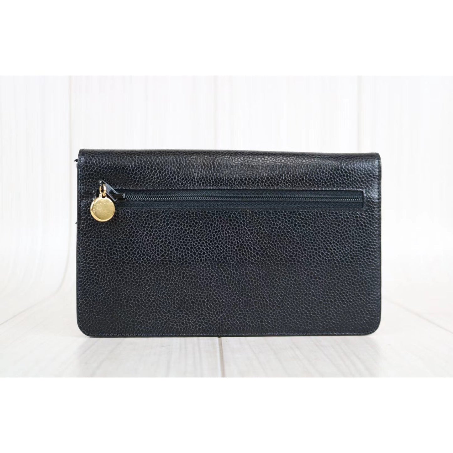 Rank A ｜ CHANEL Caviar Skin Wallet｜032420