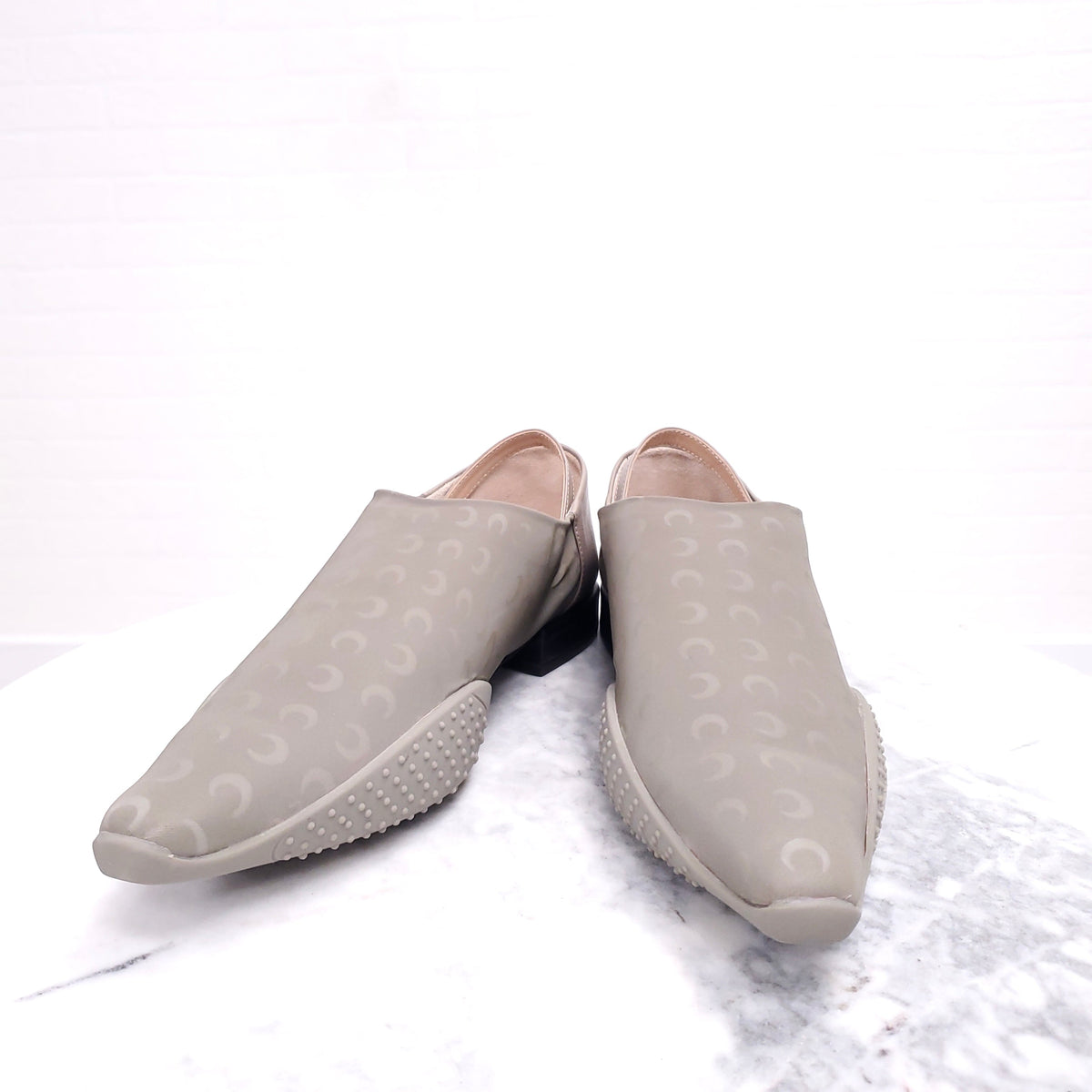 MARINE SERRE BABOUCHE FLAT ($1250) - SIZE 39