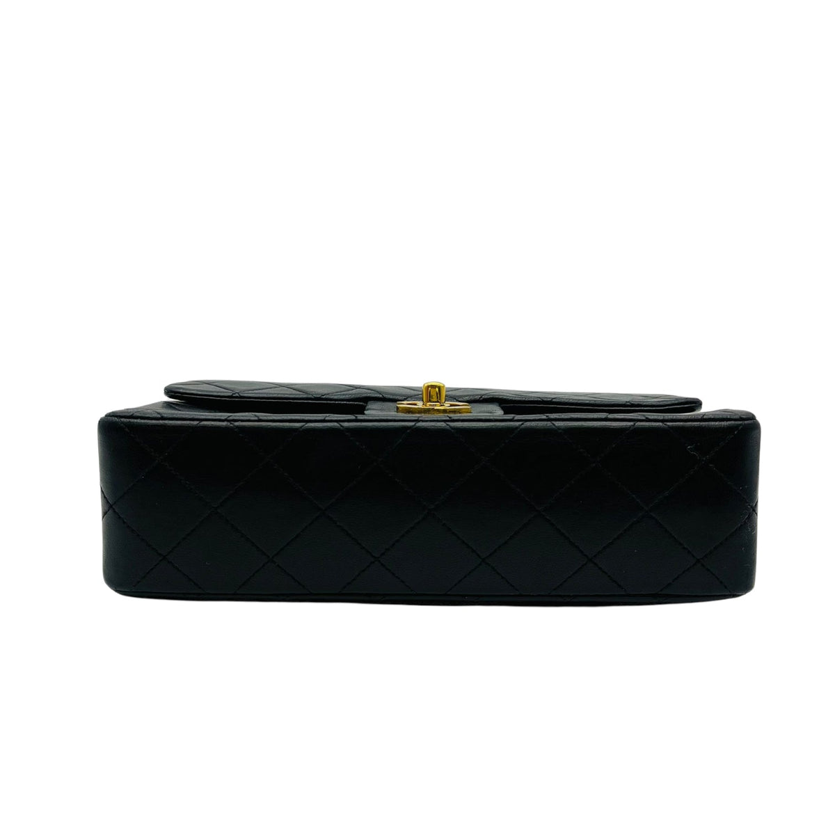 Classic Flap Small Lambskin Black GHW