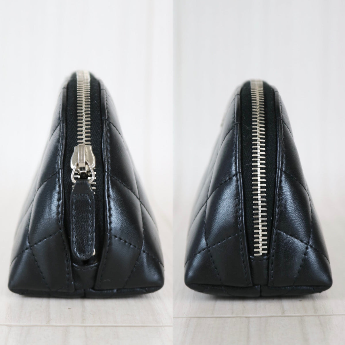 Rank A｜Chanel Lamb Skin Pochette Cosmetics｜050712
