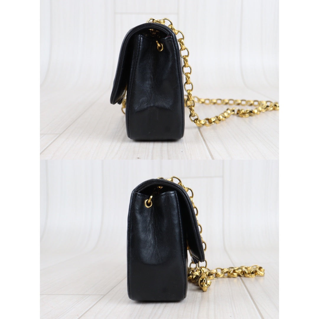 Rank AB ｜ CHANEL Matrass Lamb Leather Chain Shoulder Bag｜23042211