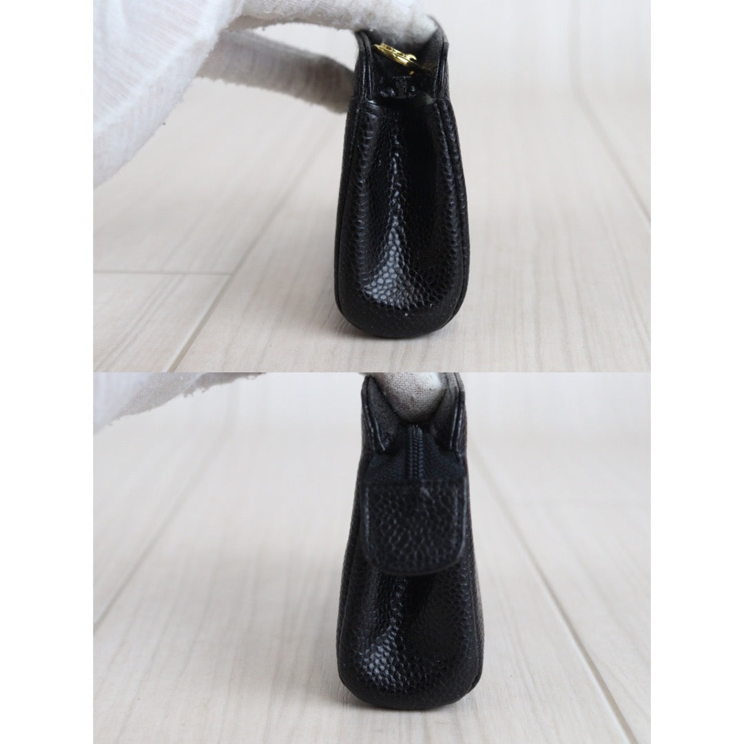 Rank AB ｜Chanel Caviar Skin Pouch｜V23070711