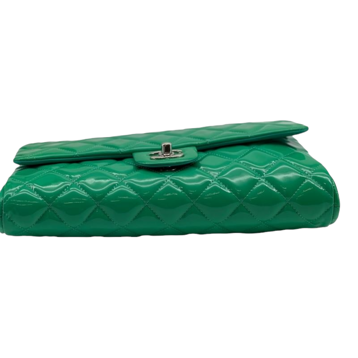 Timeless Clutch Patent Green SHW