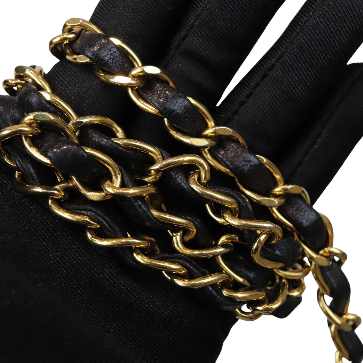 Medium Diana Lambskin Black GHW