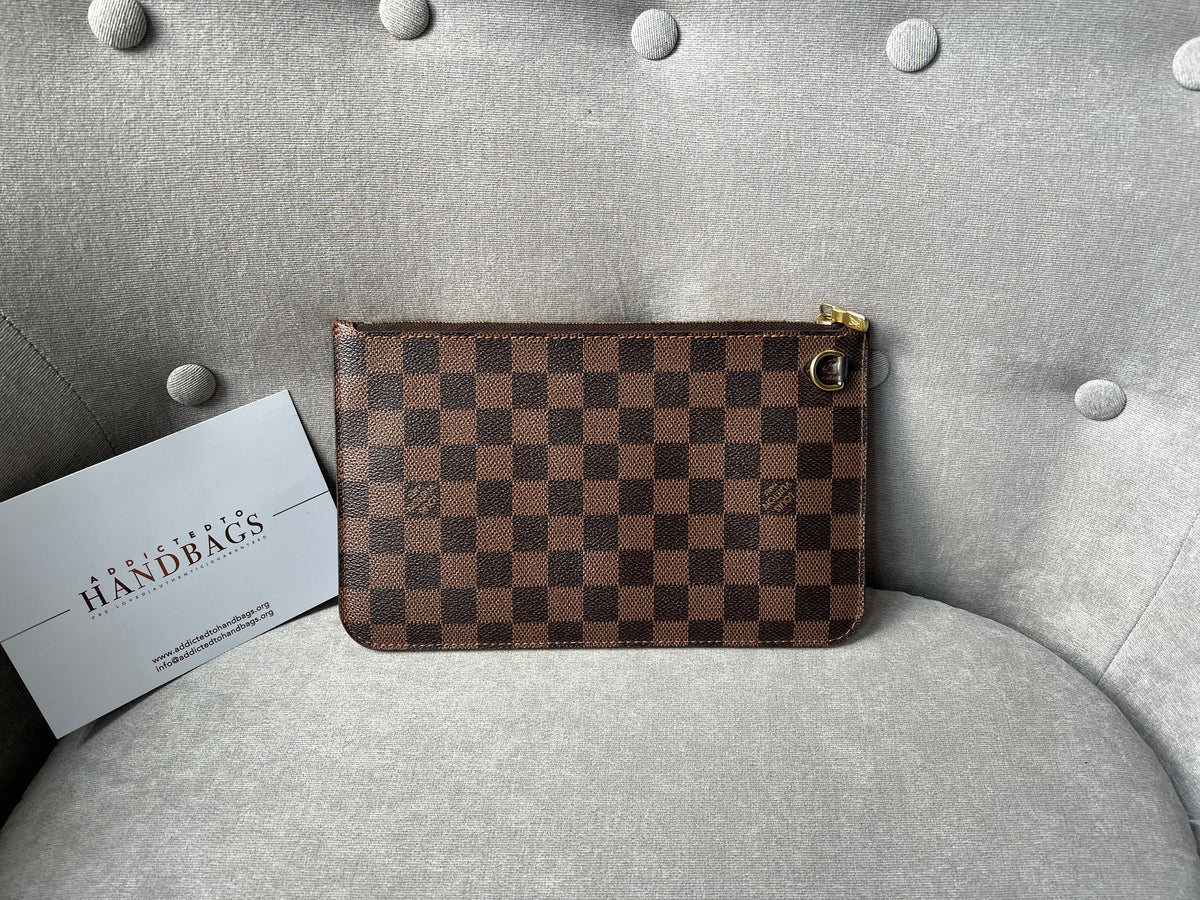 Louis Vuitton Pouch (from Neverfull MM) in Damier Ebene