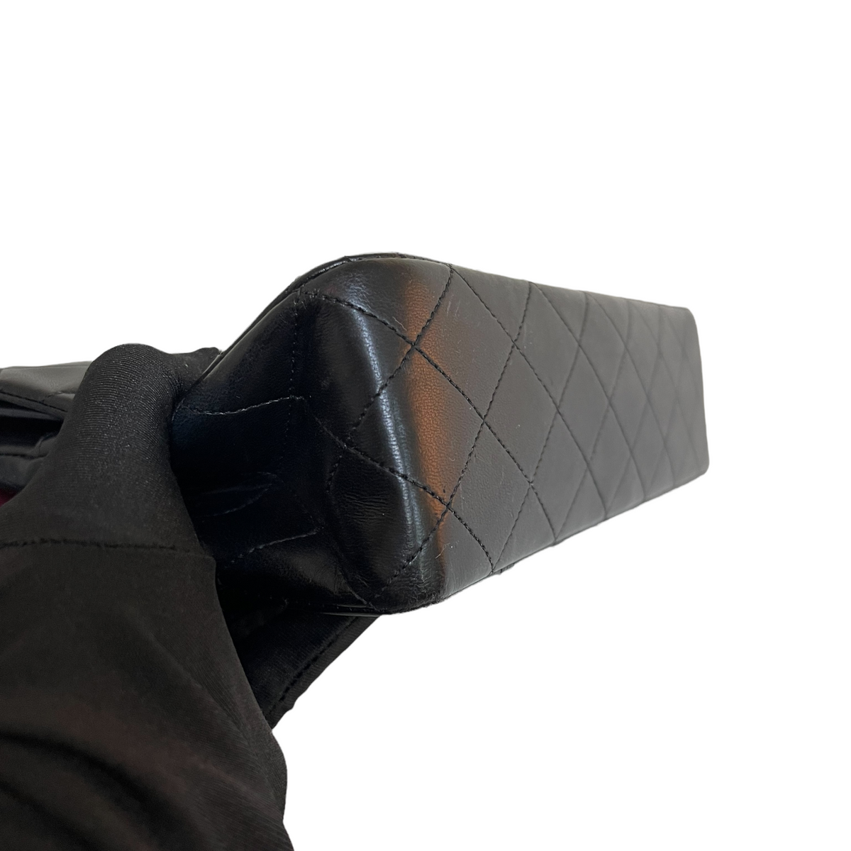 Vintage Classic Flap Medium Lambskin Black GHW