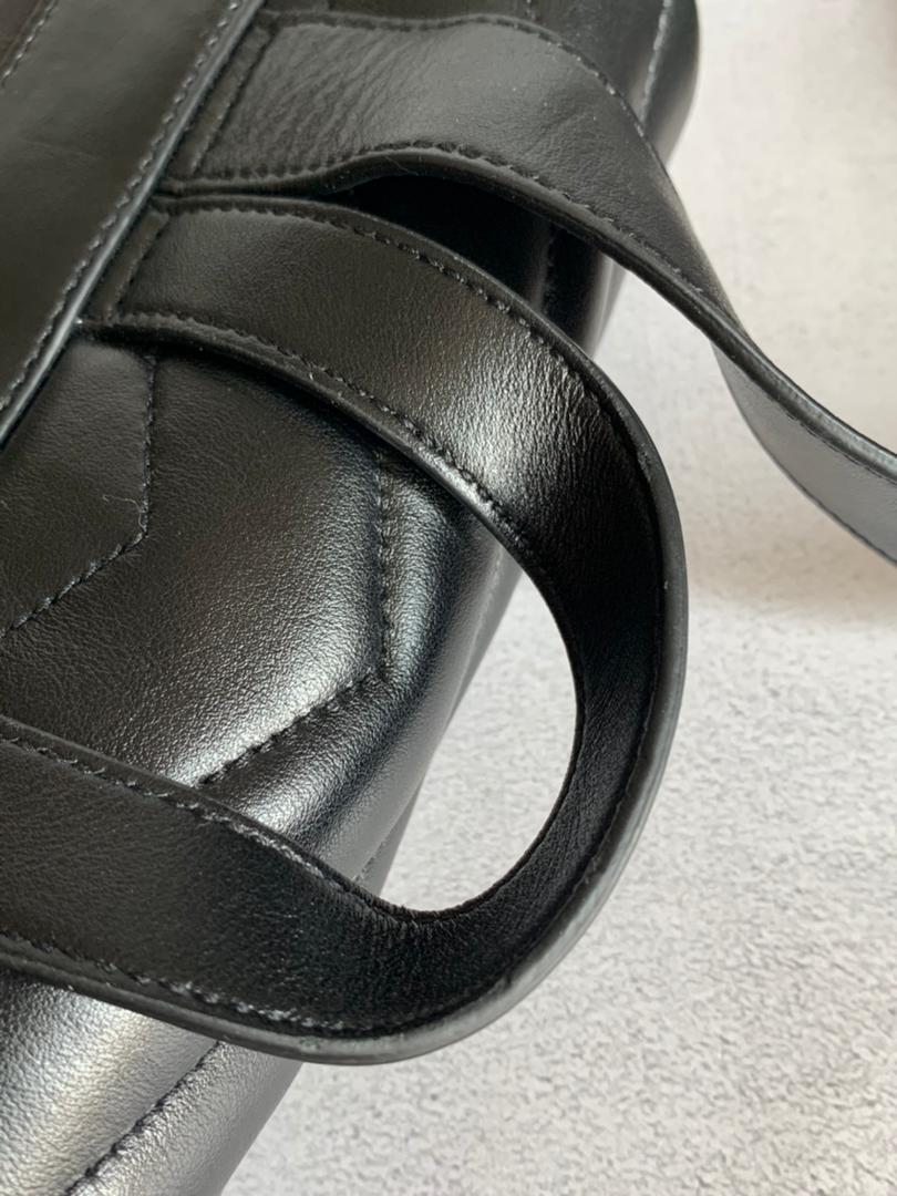 Medium Loulou backpack Black SHW