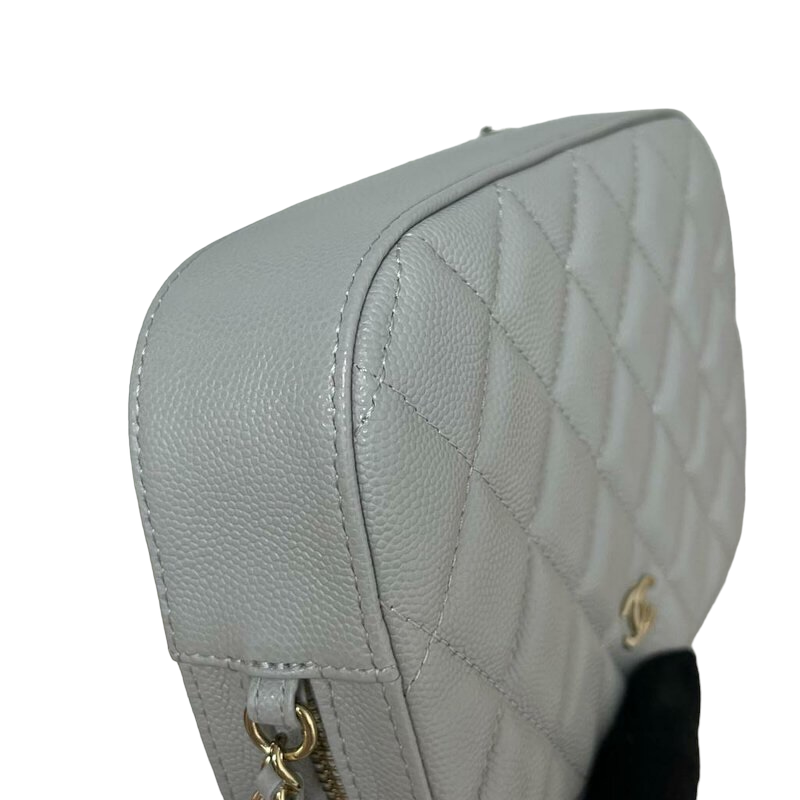 Camera Quilted Camera Case Grey GHW
