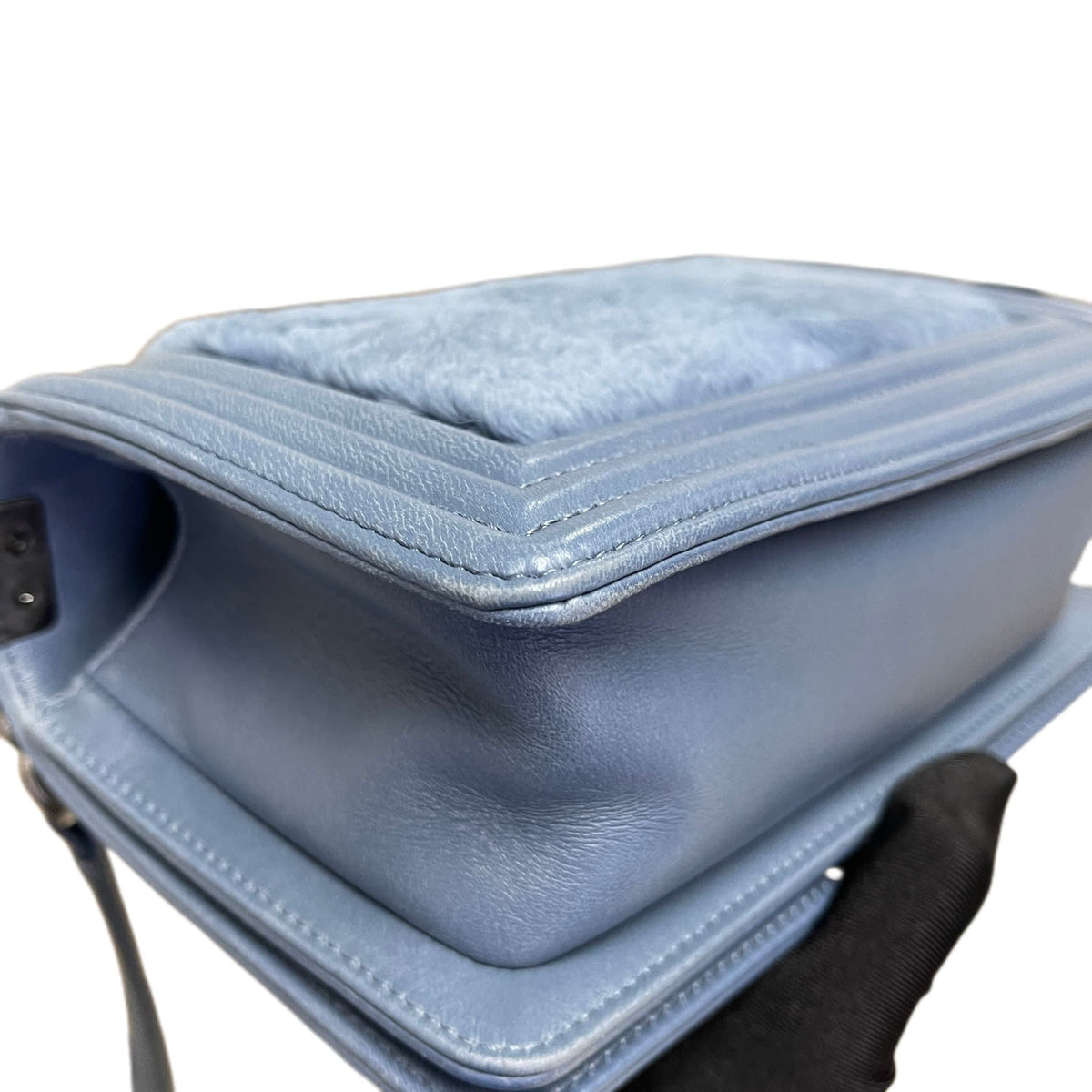 Small Boy Lambskin Fur Blue RHW